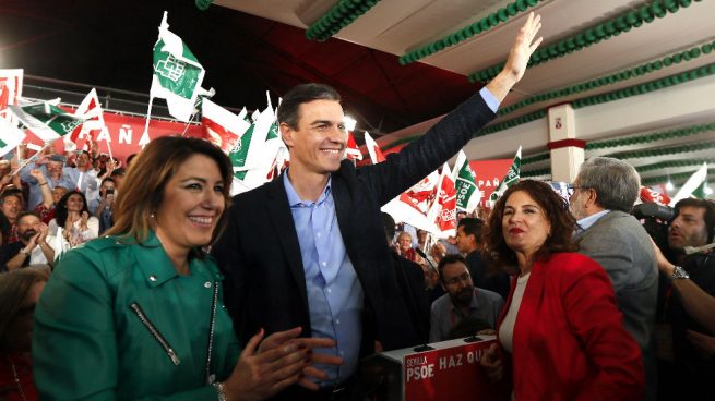 Los tres protagonistas de la batalla por el socialismo andaluz