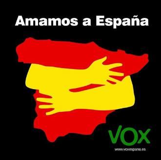 El amor a España fue el mensaje dominante en la campaña de VOX, en lugar de las grandes denuncias