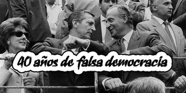 Democracia sorprendente, falsa y secuestrada en España