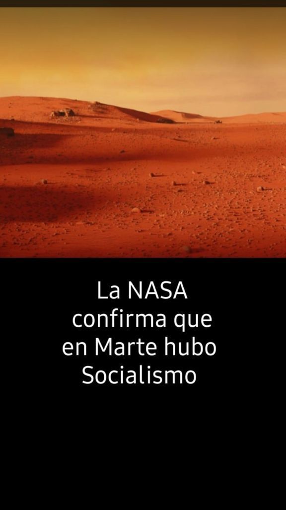 El desolado paisaje de Marte es como si ese planeta hubiera sido gobernado por el comunismo. Una de las muchas imágenes anticomunistas que circulan por España, un país angustiado por el avance en su seno de esa doctrina terrible.