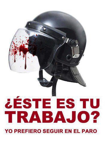 ¡Cuidado con la policía española!