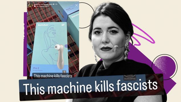 Lluvia de zascas a 'Pam', secretaria de Estado de Igualdad, por decir que el satisfyer es "una máquina para matar fascistas"