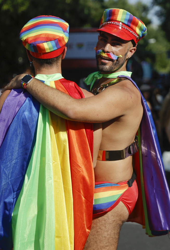 Manifestación del "Orgullo Gay"