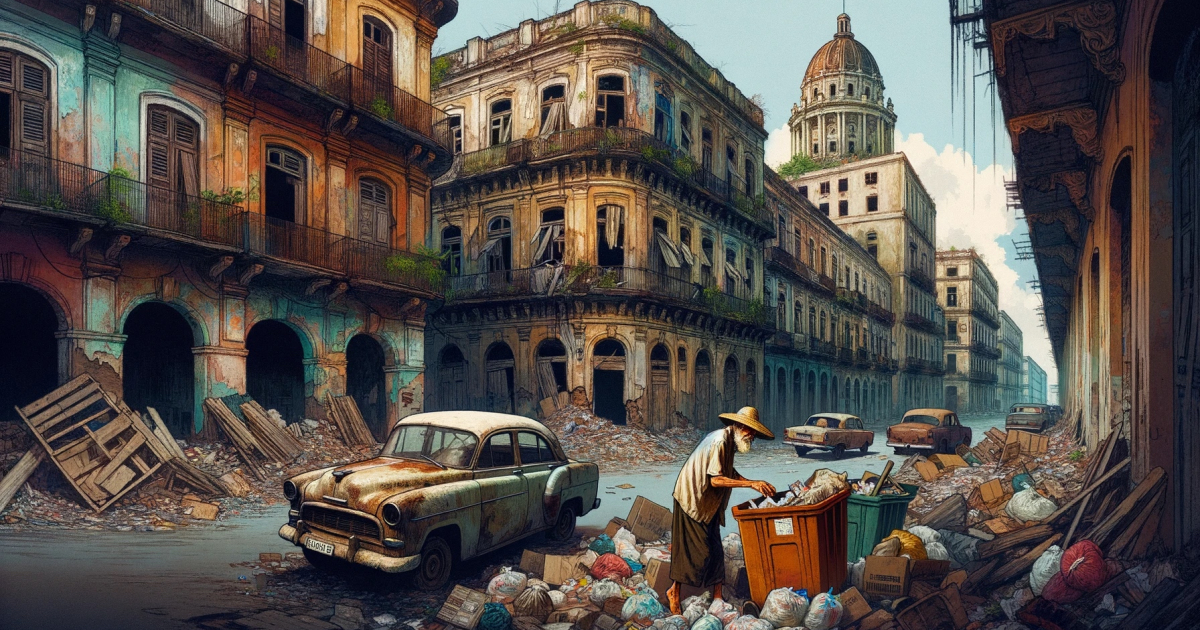 El socialismo ha hecho de Cuba un país gravemente enfermo de asco, producto de la esclavitud, el abuso, la corrupción, la suciedad y la pobreza.
