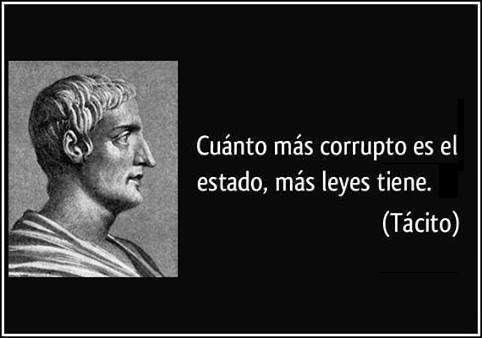 Cuanto mas corrupto es el Estado, menos aplica la ley y mas cobardía acumula