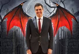 ¿Estará Pedro Sánchez poseído por el demonio?