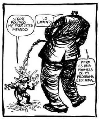 Los partidos políticos son criaderos de mala gente y una desgracia mundial