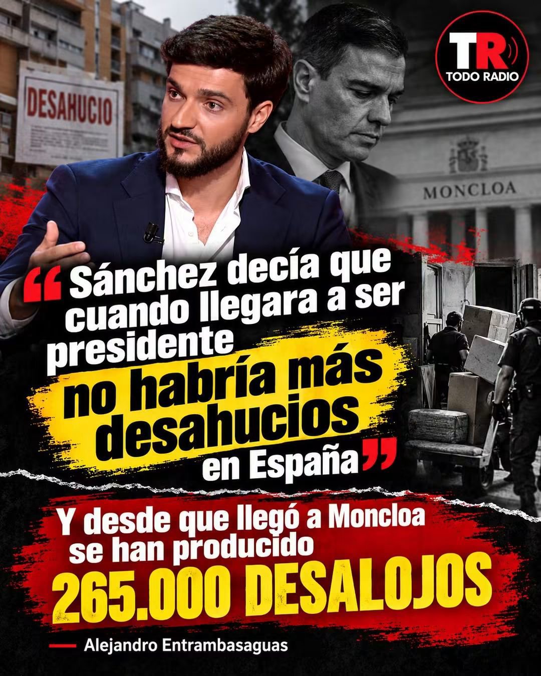 Muertes y daños gravísimos a España causados por un Sánchez inepto y cobarde
