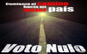 ANÚLALOS votando a partidos pequeños y dignos, recurriendo al Voto en Blanco o con el Voto Nulo de Reproche