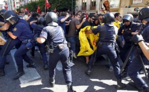España: la huelga general permite al gobierno probar sobre el terreno sus dispositivos antirebeldía ciudadana