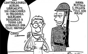 Mensaje navideño de los controladores aéreos