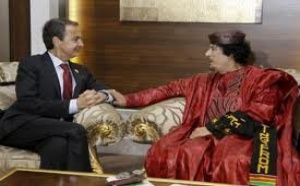 ¿Por qué Zapatero ha traicionado a su amigo Gadafi?