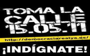 El movimiento "Democracia real ya"