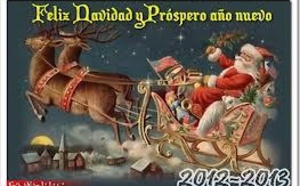 Feliz Navidad y próspero año nuevo