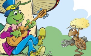 LA HORMIGA FACHA Y LA CIGARRA PROGRE (fábula sobre la España del presente)