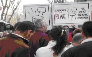 El 'Voto en Blanco' es el voto ciudadano limpio y regenerador