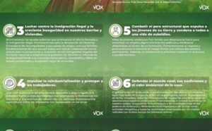 VOX, un programa impecable para Andalucía