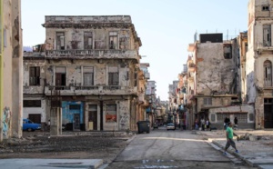 Parece una ciudad ucraniana destruida por la guerra, pero es La Habana (Cuba), ciudad destruida por el fracaso del comunismo