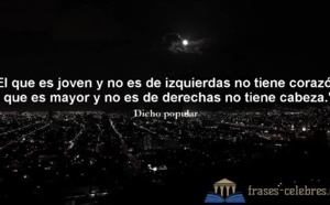 ¿ERES DE DERECHAS O DE IZQUIERDAS?