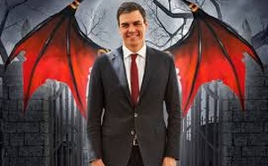 ¿Estará Pedro Sánchez poseído por el demonio?