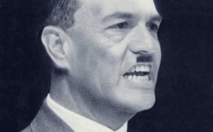 A Pedro Sánchez le han partido la boca en Aragón por ser fascista