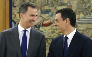 Un presidente corrupto y un Rey acojonado