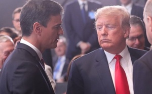 Sánchez está eufórico generando odio a Donald Trump