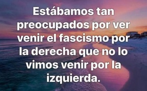 La izquierda española es más fascista que VOX
