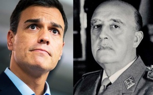 Dos dictaduras en España, la de Franco y la de Sánchez