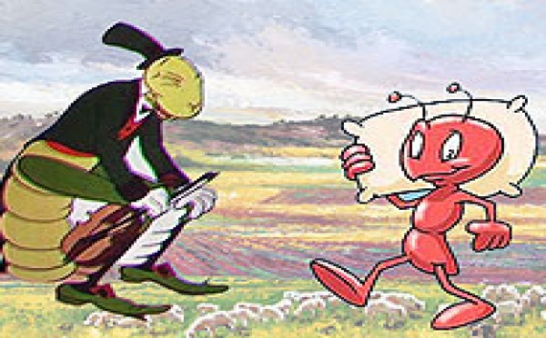 LA CIGARRA Y LA HORMIGA (HUMOR DE FIN DE SEMANA)