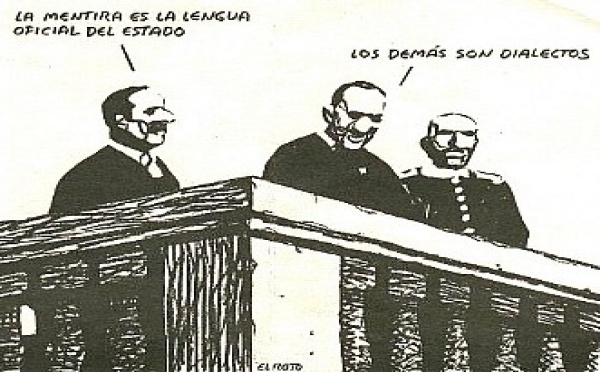 La España de Zapatero, reíno de la mentira, patria del engaño