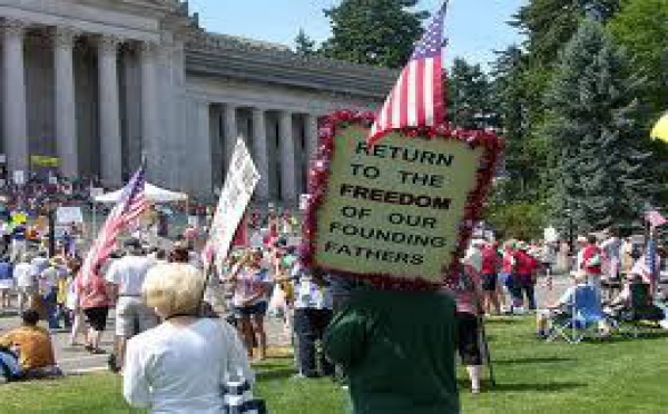 Acción-Reacción: la corrupta izquierda progre y una derecha no muy diferente son los "padres" naturales del "Tea Party"