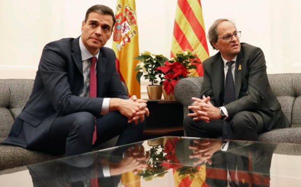 España es humillada por Pedro Sánchez en Cataluña