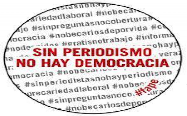 El lema de la FAPE "Sin periodismo no hay democracia" es una estafa