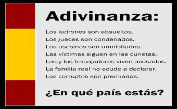 España, en manos de la maldita derecha de siempre