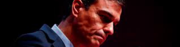 EL INEPTO SANCHEZ DEBE DIMITIR POR FALSO, TURBIO, INEFICIENTE Y SINIESTRO