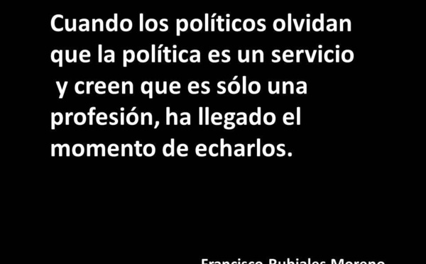 El estruendoso fracaso de los políticos