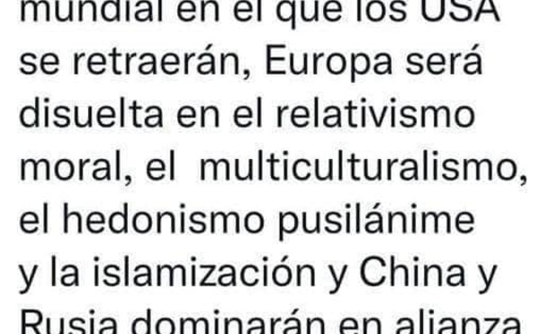 Se acerca una edad oscura para la Humanidad