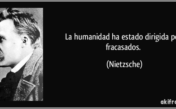 Los partidos políticos han llenado el mundo de fracasados y han destrozado la Humanidad