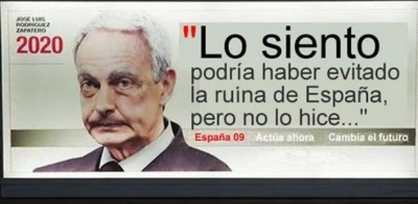 Sorprendente y esperpéntico: Zapatero se incorporará al Real Instituto Elcano