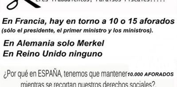 España: el despilfarro es un delito