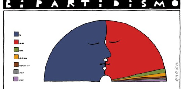 El bipartidismo es la ruina de España y el mejor negocio para PSOE y PP