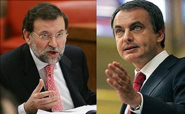REUNIÓN DE ZAPATERO Y RAJOY