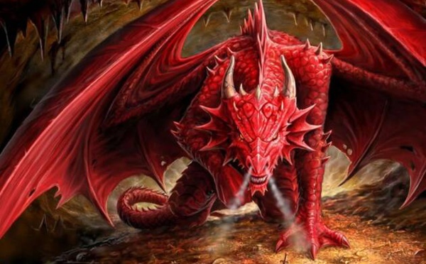 El Dragón Rojo se enfrenta a la Bestia Negra (L)
