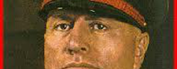 MUSOLINI SE ASOMBRARÍA DEL NIVEL DE FASCISMO EXISTENTE EN LA ESPAÑA ACTUAL