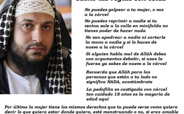 Muchos europeos apoyarían una expulsión masiva de los musulmanes que no se integran y agreden la cultura europea