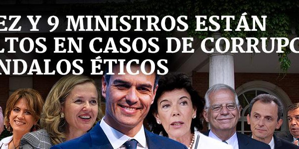 Llamar "corrupto" a Pedro Sánchez es justo