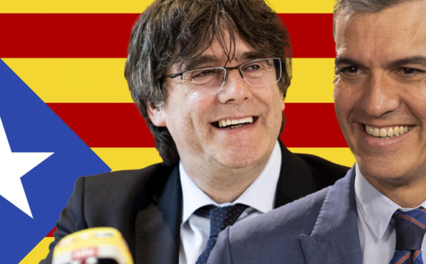 Las mentiras del sanchismo: Aznar es un golpista y Puigdemont un demócrata