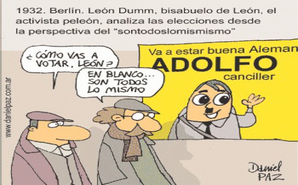 El Voto en Blanco, solución contra la partitocracia y la degeneración democrática