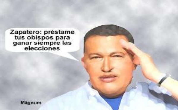 Hugo Chávez busca desesperadamente enemigos